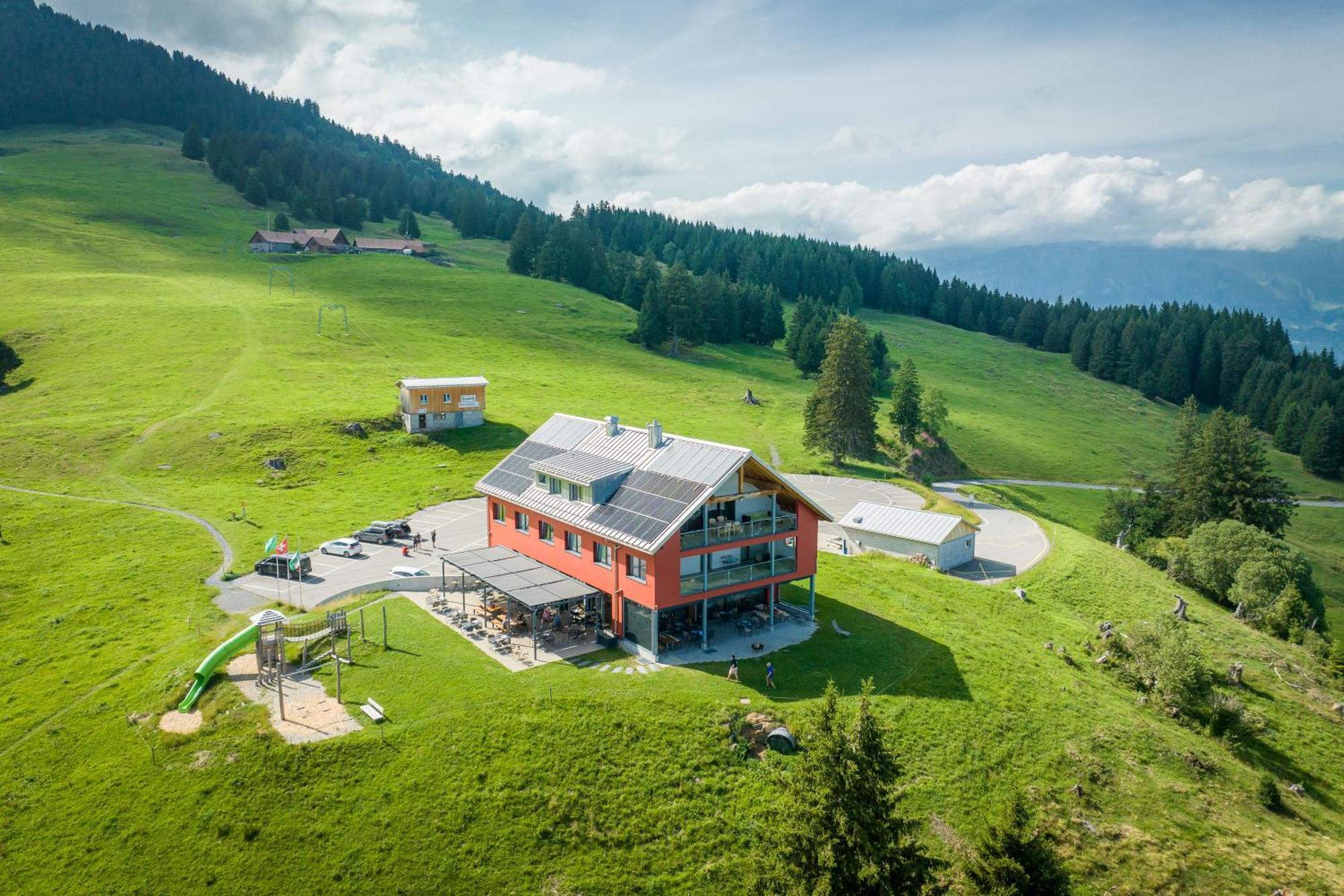 Hotel Restaurant Berghaus Malbun Buchserberg Букс Экстерьер фото